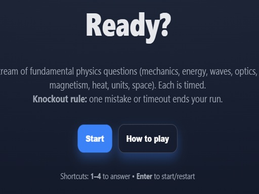 Basic Physics Single Choice